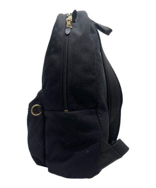 IL BISONTE（イル ビゾンテ）IL BISONTE (イル ビゾンテ) バックパック ブラックの古着・服飾アイテム