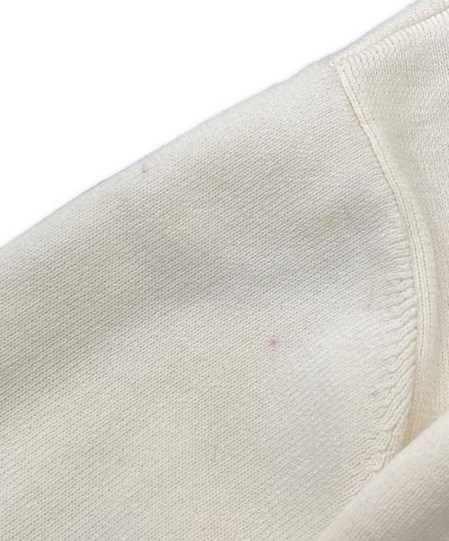 CABAN（キャバン）CABAN (キャバン) GREEN SHOWER エンブロイダリーハーフスリーブカーディガン アイボリー サイズ:FREEの古着・服飾アイテム