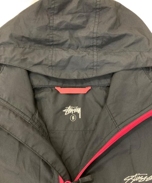 stussy（ステューシー）stussy (ステューシー) ナイロンジャケット ブラック サイズ:Sの古着・服飾アイテム