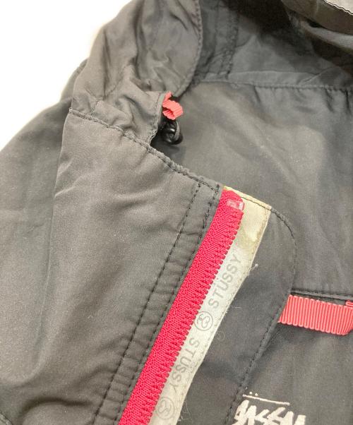 stussy（ステューシー）stussy (ステューシー) ナイロンジャケット ブラック サイズ:Sの古着・服飾アイテム