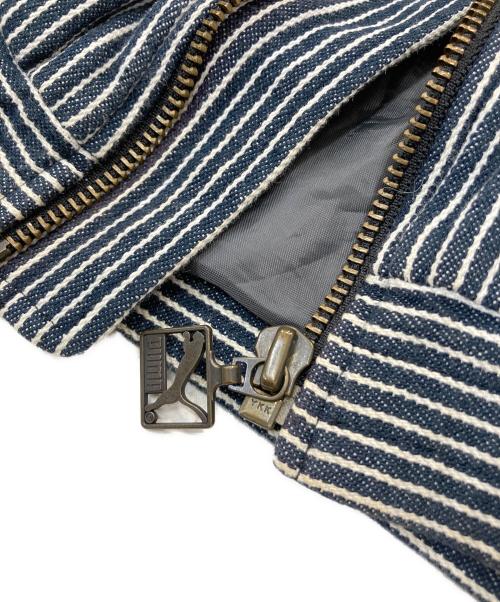 PUMA（プーマ）PUMA (プーマ) ヒッコリージップジャケット グレー サイズ:Lの古着・服飾アイテム