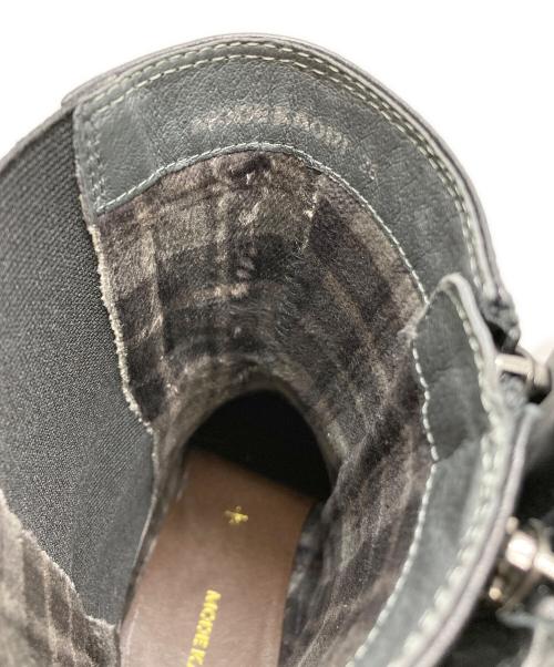 MODE KAORI（モード・カオリ）MODE KAORI (モード・カオリ) サイドジップブーツ ブラック サイズ:25の古着・服飾アイテム