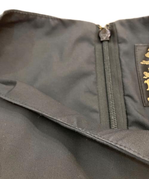 journal standard L'essage（ジャーナルスタンダード レサージュ）journal standard L'essage (ジャーナルスタンダード レサージュ) TCタイプライターノースリーブワンピース ブラック サイズ:サイズ表記無しの古着・服飾アイテム