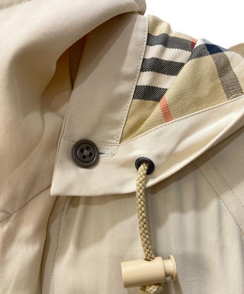 Burberry's（バーバリー）Burberry's (バーバリーズ) フーデッドコート ベージュ サイズ:Lの古着・服飾アイテム