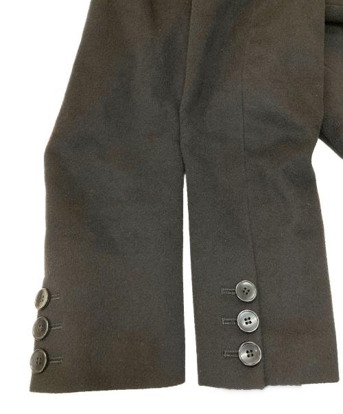 DAMA collection（ダーマコレクション）DAMA collection (ダーマコレクション) Pコート ブラック サイズ:Mの古着・服飾アイテム