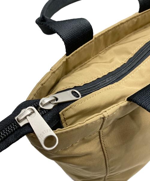吉田カバン（ヨシダカバン）吉田カバン (ヨシダカバン) PORTER (ポーター) 2 TOTE BAG S ベージュの古着・服飾アイテム