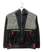 Columbiaコロンビア）の古着「ハイプ ウルフフルジップ フーディー」｜ブラック×オリーブ