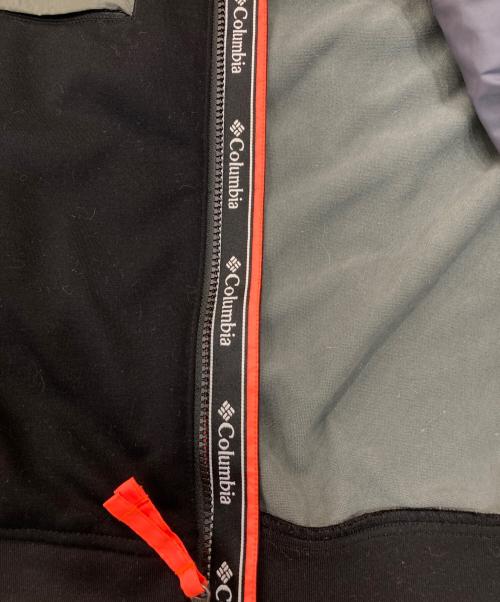 Columbia（コロンビア）Columbia (コロンビア) ハイプ ウルフフルジップ フーディー ブラック×オリーブ サイズ:Lの古着・服飾アイテム