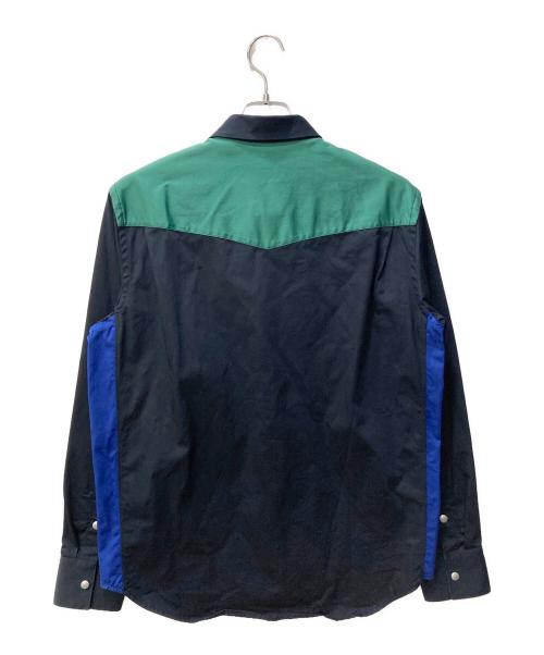 Calvin Klein（カルバンクライン）Calvin Klein (カルバンクライン) 長袖シャツ ブラック サイズ:Ⅿの古着・服飾アイテム