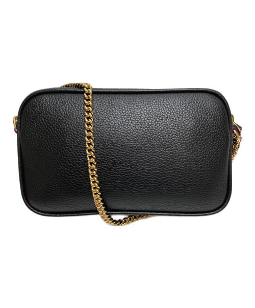 GUCCI（グッチ）GUCCI (グッチ) GGマーモント ミニカメラバッグ ブラックの古着・服飾アイテム