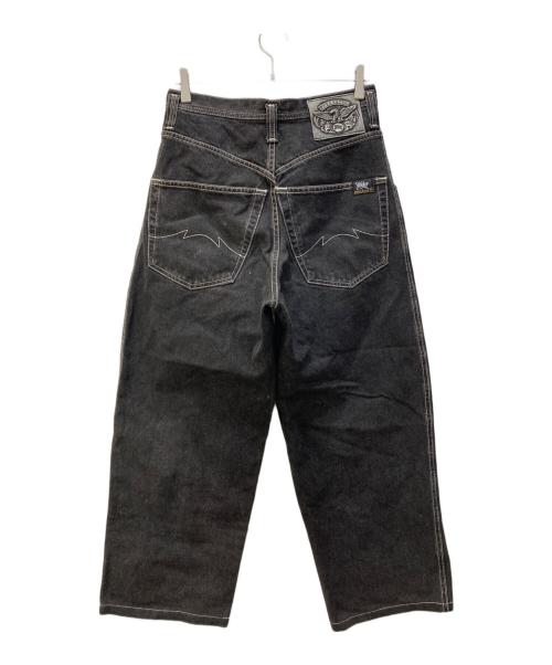PARASUCO（パラスコ）PARASUCO (パラスコ) ブラックデニム ブラック サイズ:Sの古着・服飾アイテム