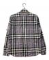 BURBERRY BRIT (バーバリーブリット) ノバチェックシャツ パープル サイズ:XL：9000円