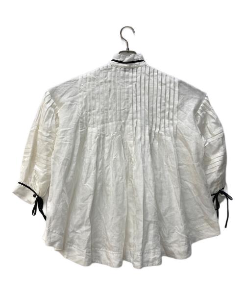 LEE MATHEWS（リー マシュー）LEE MATHEWS (リー マシュー) リネンシャツ ホワイト サイズ:SIZE 1の古着・服飾アイテム