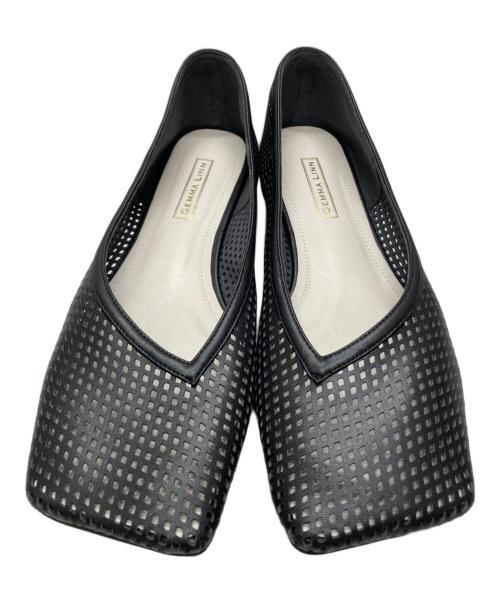 GEMMA LINN（ジェマ リン）GEMMA LINN (ジェマ リン) スクエアトゥーパンプス ブラック サイズ:36の古着・服飾アイテム