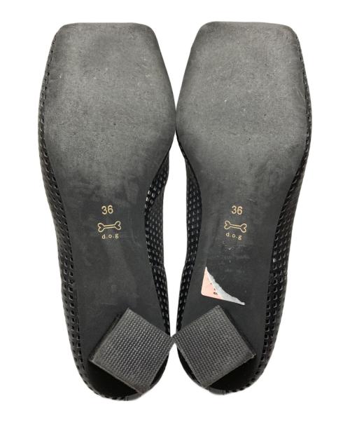 GEMMA LINN（ジェマ リン）GEMMA LINN (ジェマ リン) スクエアトゥーパンプス ブラック サイズ:36の古着・服飾アイテム