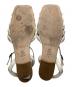 中古・古着 HEREU (ヘリュー) レザーサンダル ベージュ サイズ:37：14000円