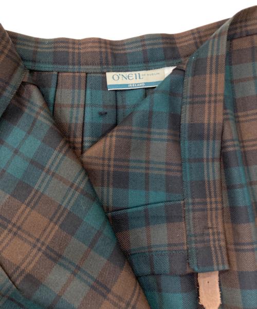 O'NEIL OF DUBLIN（オニールオブダブリン）O'NEIL OF DUBLIN (オニールオブダブリン) チェックスカート グリーン サイズ:US 6の古着・服飾アイテム