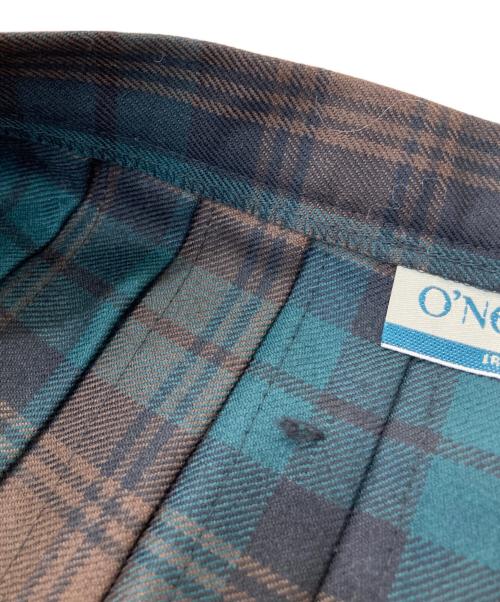 O'NEIL OF DUBLIN（オニールオブダブリン）O'NEIL OF DUBLIN (オニールオブダブリン) チェックスカート グリーン サイズ:US 6の古着・服飾アイテム