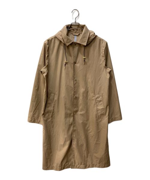 Traditional Weatherwear（トラディショナルウェザーウェア）Traditional Weatherwear (トラディショナルウェザーウェア) パッカブルレインコート ベージュ サイズ:Mの古着・服飾アイテム