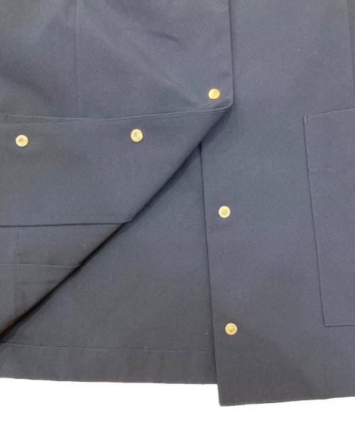 Traditional Weatherwear（トラディショナルウェザーウェア）Traditional Weatherwear (トラディショナルウェザーウェア) ノーカラージャケット ネイビー サイズ:36の古着・服飾アイテム