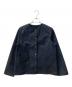 Traditional Weatherwear（トラディショナルウェザーウェア）の古着「ノーカラージャケット」｜ネイビー