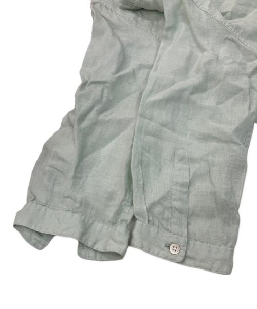 MARGARET HOWELL（マーガレットハウエル）MARGARET HOWELL (マーガレットハウエル) リネンブラウス グリーン サイズ:2の古着・服飾アイテム