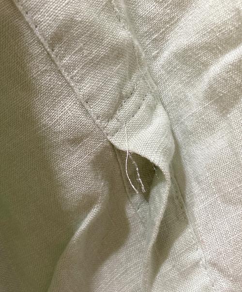 MARGARET HOWELL（マーガレットハウエル）MARGARET HOWELL (マーガレットハウエル) リネンブラウス グリーン サイズ:2の古着・服飾アイテム