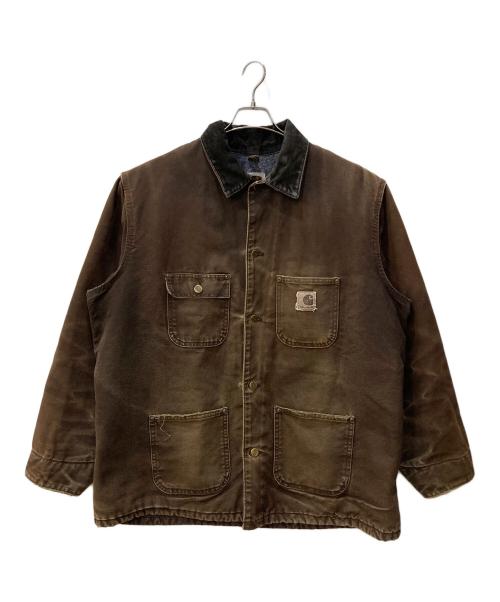 CarHartt（カーハート）CarHartt (カーハート) ミシガンチョアコート ブラウン サイズ:XLの古着・服飾アイテム