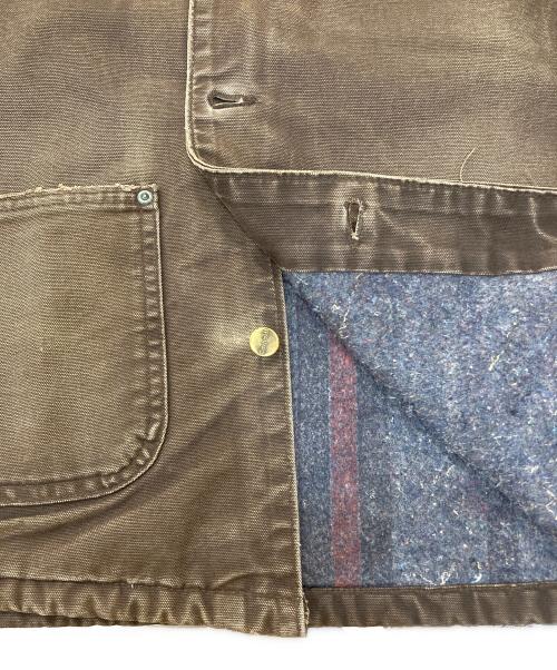 CarHartt（カーハート）CarHartt (カーハート) ミシガンチョアコート ブラウン サイズ:XLの古着・服飾アイテム