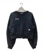 Adam et Ropeアダム エ ロペ）の古着「クロップドスウェット」｜ブラック
