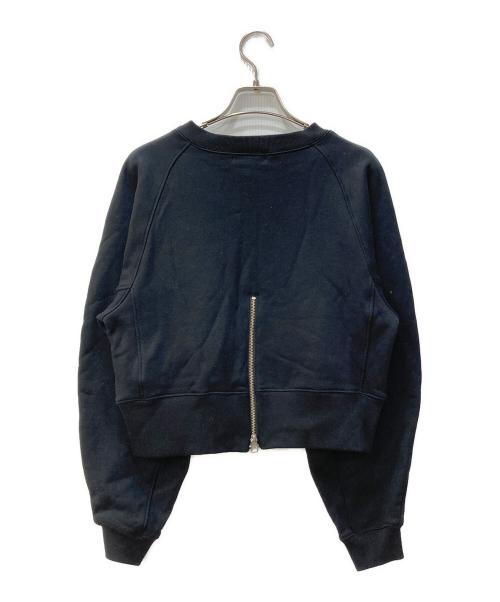 Adam et Rope（アダム エ ロペ）Adam et Rope (アダム エ ロペ) クロップドスウェット ブラック サイズ:Fの古着・服飾アイテム