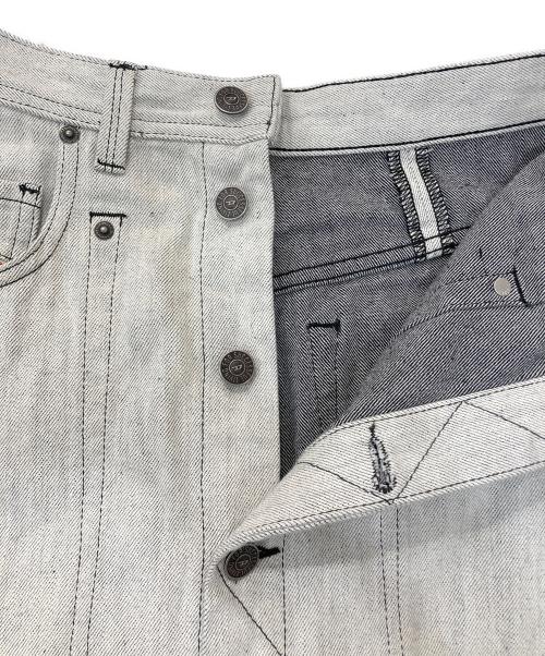 DIESEL（ディーゼル）DIESEL (ディーゼル) デニムスカート グレー サイズ:25の古着・服飾アイテム