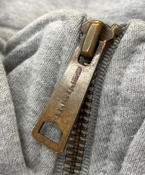 CarHartt（カーハート）CarHartt (カーハート) ハーフジップパーカー グレー サイズ:2XLの古着・服飾アイテム