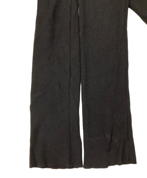 BURBERRY LONDON（バーバリーロンドン）BURBERRY LONDON (バーバリーロンドン) レーヨンニットカーディガン ブラック サイズ:1の古着・服飾アイテム