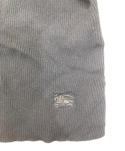 BURBERRY LONDON（バーバリーロンドン）BURBERRY LONDON (バーバリーロンドン) レーヨンニットカーディガン ブラック サイズ:1の古着・服飾アイテム