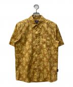 Patagoniaパタゴニア）の古着「Men's Go To Shirt」｜ブラウン×イエロー