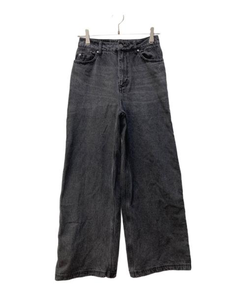 adidas（アディダス）adidas (アディダス) ジップ ウォッシュド デニムパンツ インディゴ サイズ:26の古着・服飾アイテム