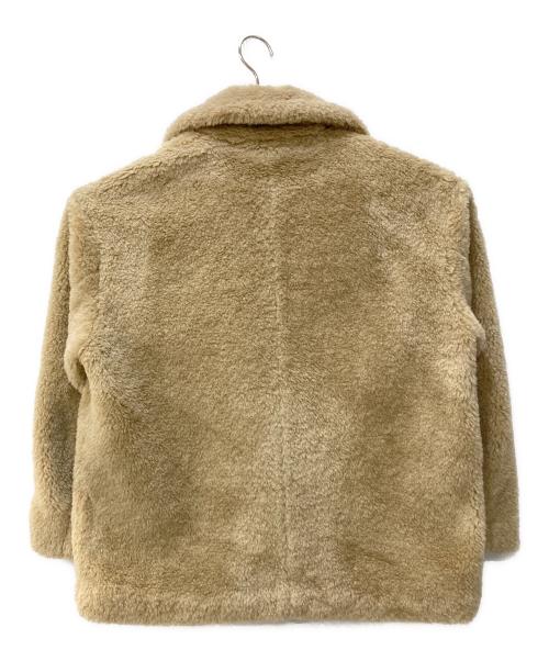 JOURNAL STANDARD relume（ジャーナルスタンダード レリューム）JOURNAL STANDARD relume (ジャーナルスタンダード レリューム) Wフロントボアジャケット ベージュ サイズ:Fの古着・服飾アイテム