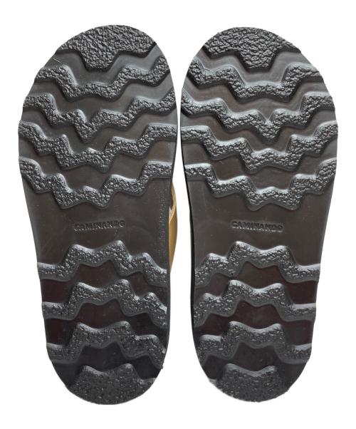 Caminando（カミナンド）Caminando (カミナンド) レザートングサンダル ブラウン サイズ:5の古着・服飾アイテム