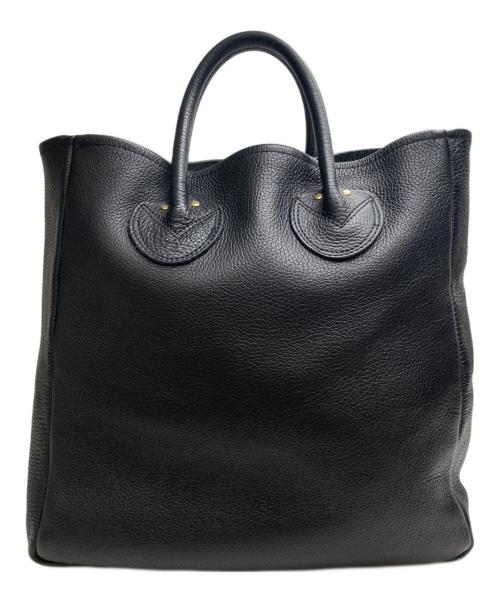 YOUNG & OLSEN The DRYGOODS STORE（ヤングアンドオルセン ザ ドライグッズストア）YOUNG & OLSEN The DRYGOODS STORE (ヤングアンドオルセン ザ ドライグッズストア) レザートートバッグ ブラック サイズ:記載なしの古着・服飾アイテム