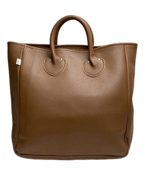 YOUNG & OLSEN The DRYGOODS STORE（ヤングアンドオルセン ザ ドライグッズストア）YOUNG & OLSEN The DRYGOODS STORE (ヤングアンドオルセン ザ ドライグッズストア) レザートートバッグ ブラウン サイズ:記載なしの古着・服飾アイテム