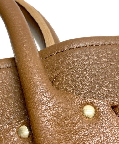 YOUNG & OLSEN The DRYGOODS STORE（ヤングアンドオルセン ザ ドライグッズストア）YOUNG & OLSEN The DRYGOODS STORE (ヤングアンドオルセン ザ ドライグッズストア) レザートートバッグ ブラウン サイズ:記載なしの古着・服飾アイテム