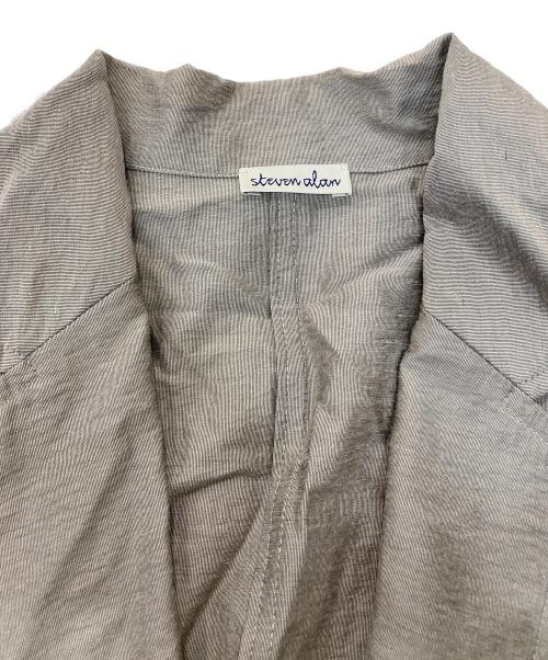 STEVEN ALAN（スティーブンアラン）STEVEN ALAN (スティーブンアラン) CHAMBRAY JACKET ベージュ サイズ:Sの古着・服飾アイテム