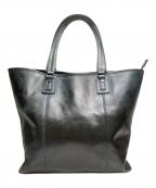 grungeallグランジオール）の古着「レザートートバッグ」｜ネイビー