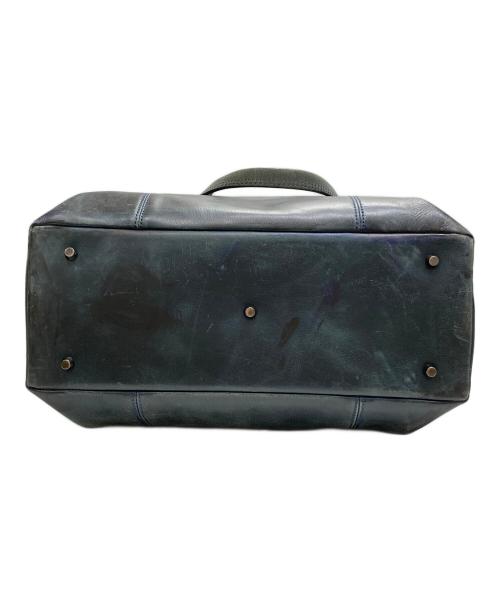 grungeall（グランジオール）grungeall (グランジオール) レザートートバッグ ネイビーの古着・服飾アイテム