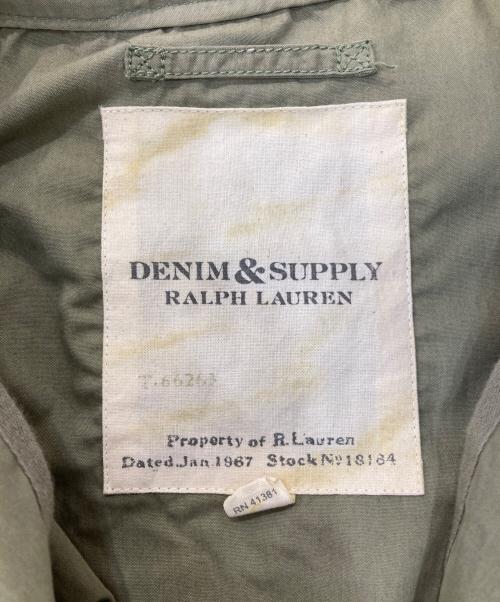 Denim & Supply Ralph Lauren（デニム＆サプライ ラルフローレン）Denim & Supply Ralph Lauren (デニム＆サプライ ラルフローレン) ミリタリージャケット オリーブ サイズ:Lの古着・服飾アイテム