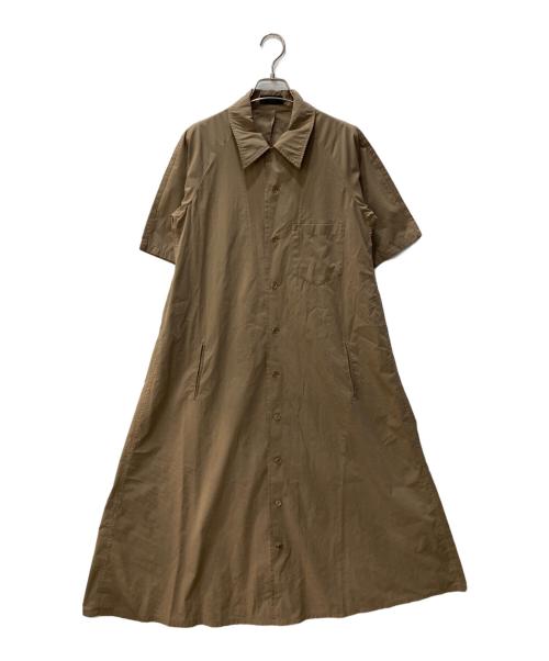 Y's（ワイズ）Y's (ワイズ) シャツドレス ベージュ サイズ:2の古着・服飾アイテム