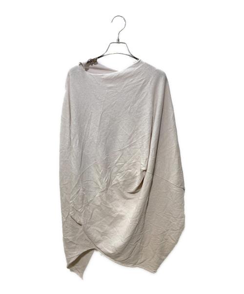 JURGEN LEHL（ヨーガンレール）JURGEN LEHL (ヨーガンレール) 変形ノースリーブニット ライトピンク サイズ:Ⅿの古着・服飾アイテム