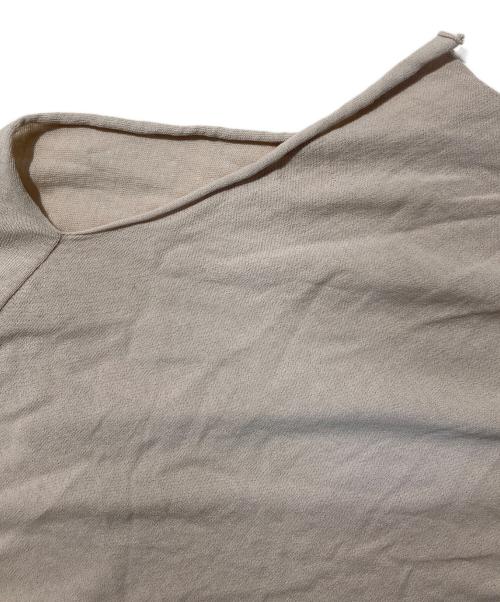 JURGEN LEHL（ヨーガンレール）JURGEN LEHL (ヨーガンレール) 変形ノースリーブニット ライトピンク サイズ:Ⅿの古着・服飾アイテム