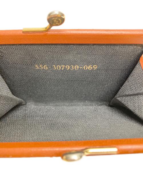 FENDI（フェンディ）FENDI (フェンディ) ペカン柄3つ折り財布 ブラウン×グレーの古着・服飾アイテム